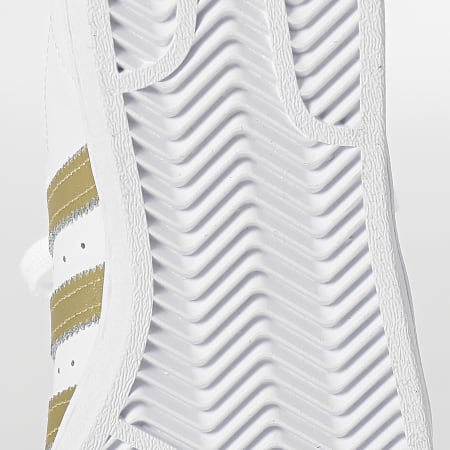 Adidas Originals - Sneakers Superstar FX7483 Donna Bianco Oro Metallizzato