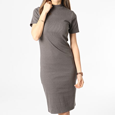 Girls Outfit - Robe Pull Femme Chiomia Gris Anthracite