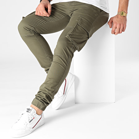 Classic Series - Pantaloni Jogger Slim DP11000 Verde Khaki