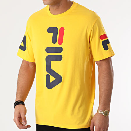 T-shirt fila jaune on sale