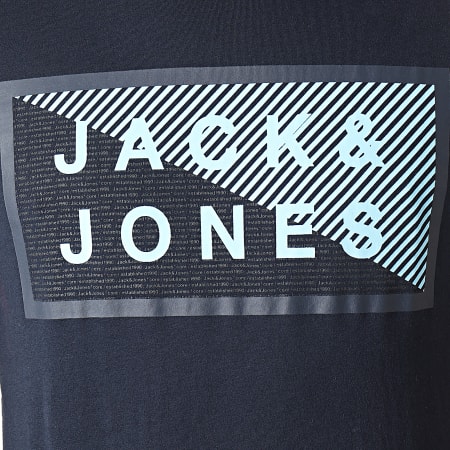 Jack And Jones - Maglietta Shawn Navy