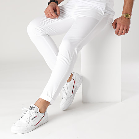 Mackten - Pantalon Chino MKP139 Blanc