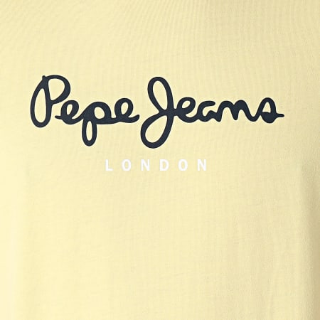 Pepe Jeans - Tee Shirt Eggo Jaune
