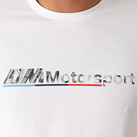 Puma - Tee Shirt BMW MMS Logo 599529 Blanc