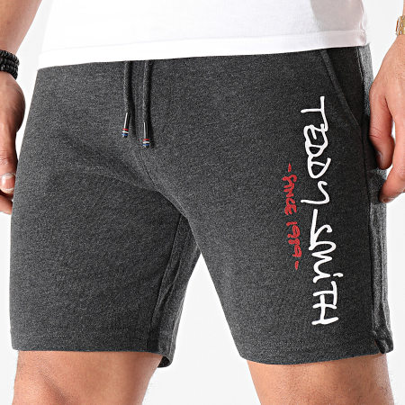Teddy Smith - Short Jogging Mickael Gris Anthracite Chiné