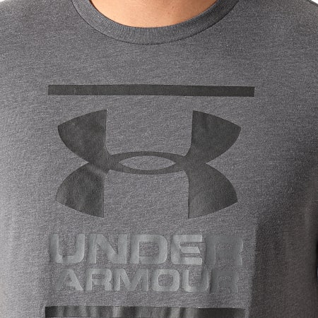 Under Armour - Tee Shirt UA GL Foundation 1326849 Gris Anthracite Chiné