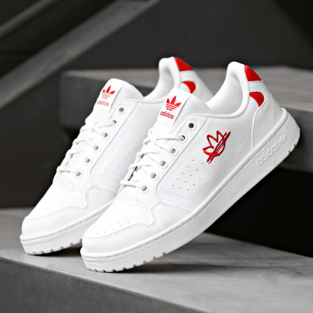 Adidas Originals - Baskets NY 90 FZ2250 Footwear White Scarlet Red