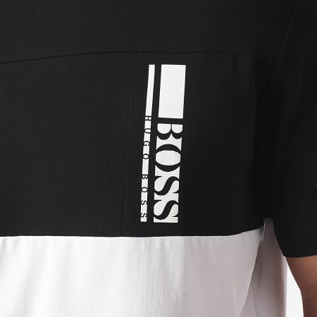 BOSS - Tee Shirt 50447935 Blanc Noir