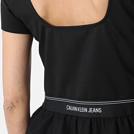 Calvin Klein - Robe Femme Logo Waistband 5692 Noir