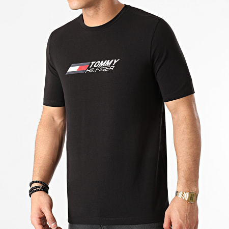 Tommy Hilfiger - Tee Shirt Logo 7282 Noir