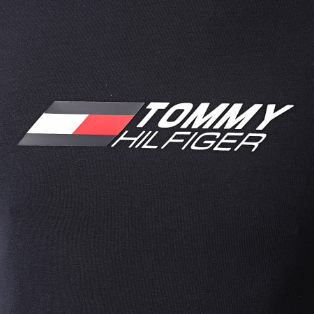 Tommy Hilfiger - Tee Shirt Logo 7282 Bleu Marine