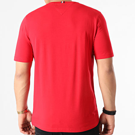 Tommy Hilfiger - Tee Shirt Logo 7282 Rouge