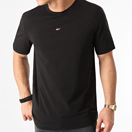 Tommy Hilfiger - Tee Shirt Motion Flag Logo 7283 Noir