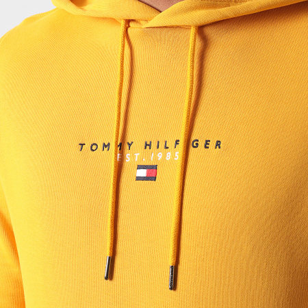 Tommy Hilfiger - Sweat Capuche Essential Tommy 7382 Jaune