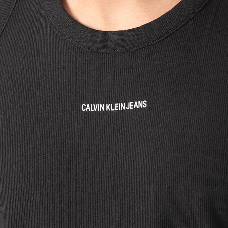 Calvin Klein - Débardeur Micro Branding 8071 Noir