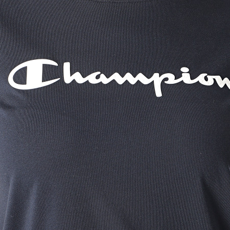 Champion - Tee Shirt Robe Femme 112609 Bleu Marine
