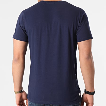Deeluxe - Tee Shirt Aloha Bleu Marine