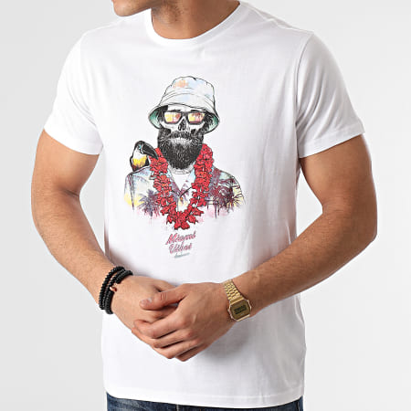 Deeluxe - Tee Shirt Aloha Blanc