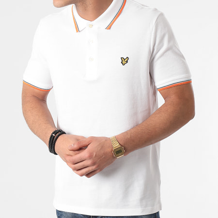 Lyle And Scott - Polo Manches Courtes SP800VTR Blanc