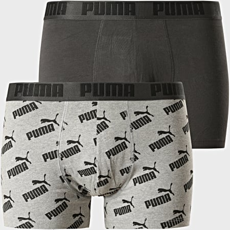 Puma - Set di 2 boxer per tutti i giorni 100001512 grigio antracite