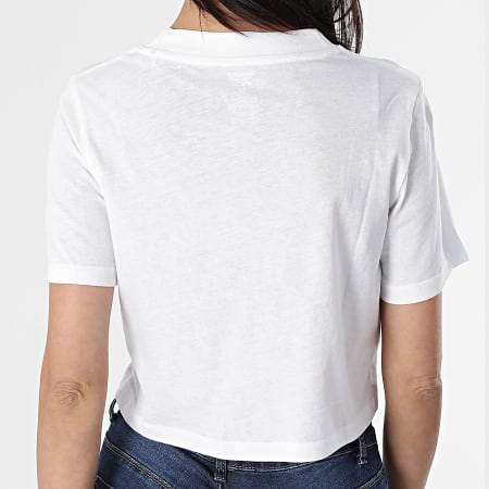 Reebok - Tee Shirt Femme Crop GQ9492 Blanc