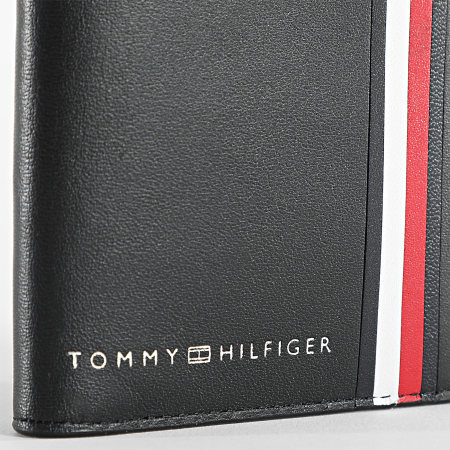 Tommy Hilfiger - Porte-cartes Fine Bifold 6312 Noir