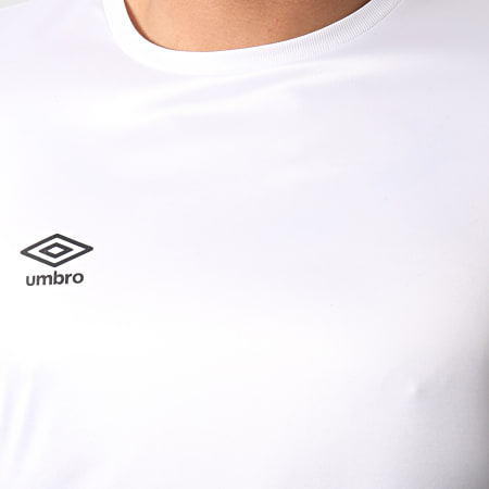 Umbro - Tee Shirt De Sport Dégradé 848120-60 Blanc Gris