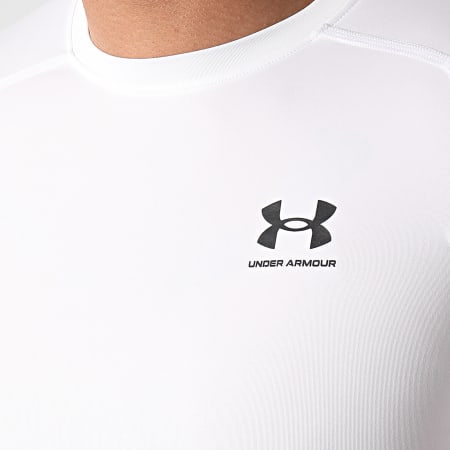 Under Armour - Camiseta de compresión 1361518 Blanco