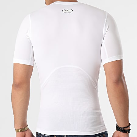 Under Armour - Tee Shirt Compression 1361518 Blanc