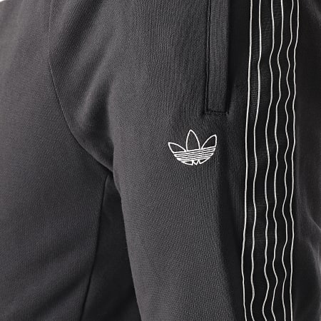Adidas Originals - Pantalon Jogging A Bandes SPRT GN2426 Noir