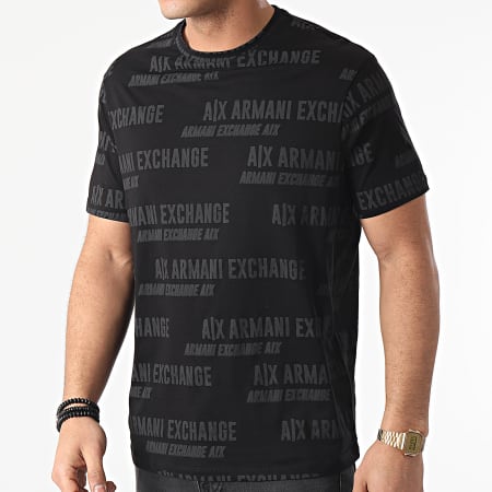 Armani Exchange - Tee Shirt 3KZTFC-ZJH4Z Noir Gris