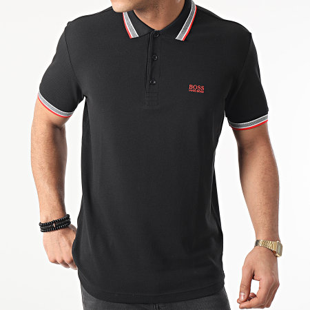 BOSS - Polo Manches Courtes Paddy 50398302 Noir