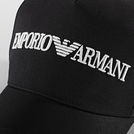 Emporio Armani - Casquette Embroidery Logo 627563 Noir