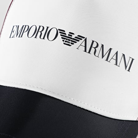 Emporio Armani - Casquette Tricolor 627568 Bordeaux Blanc Bleu Marine