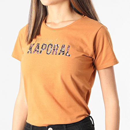 Kaporal - Tee Shirt Femme Penin Camel