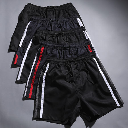 LBO - Shorts de Jogging Diamond Banda Reflectante 0049 Negro