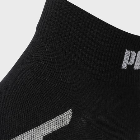 Puma - Confezione da 3 paia di calzini a quarti 100000957 Nero Heather Grey