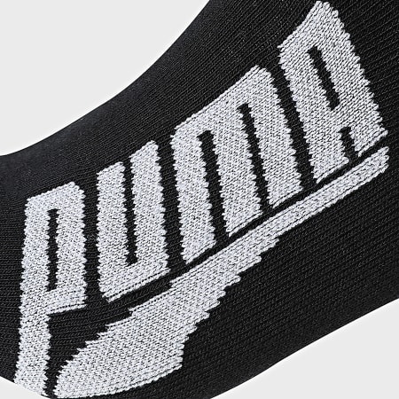 Puma - Set di 2 paia di calzini a quarto di dollaro 100000959 Nero Heather Grey