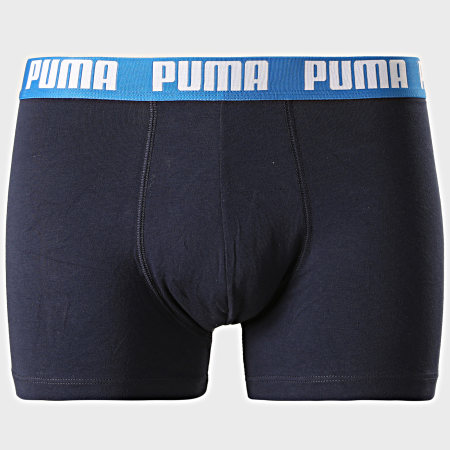 Puma - Lote De 2 Boxers Everyday 521015001 Azul Claro Azul Marino
