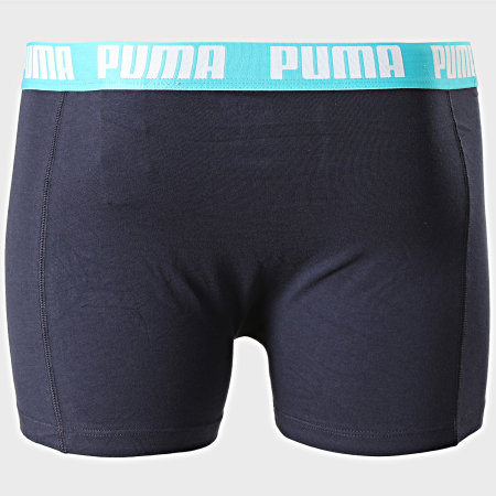 Puma - Lot De 2 Boxers Everyday 521015001 Bleu Clair Bleu Marine