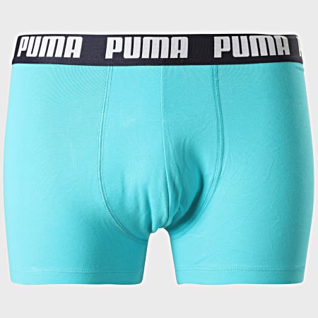 Puma - Lot De 2 Boxers Everyday 521015001 Bleu Clair Bleu Marine