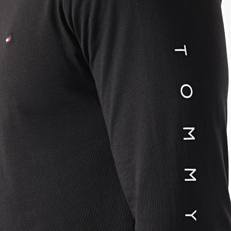 Tommy Hilfiger - Tee Shirt Manches Longues Essential Tommy 7677 Noir