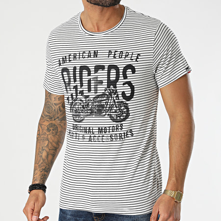American People - Tee Shirt Teus Blanc