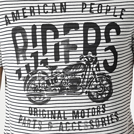 American People - Tee Shirt Teus Blanc