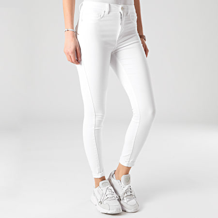 Only - Jeans skinny Royal Life Donna Bianco