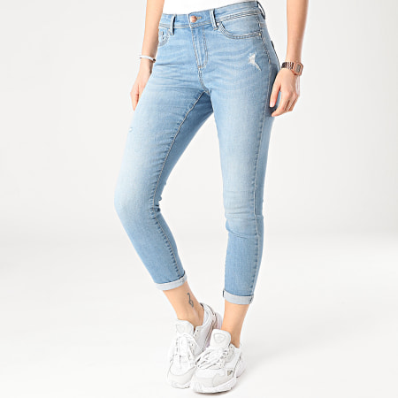 Only - Jeans skinny da donna Wauw Life Blue Wash