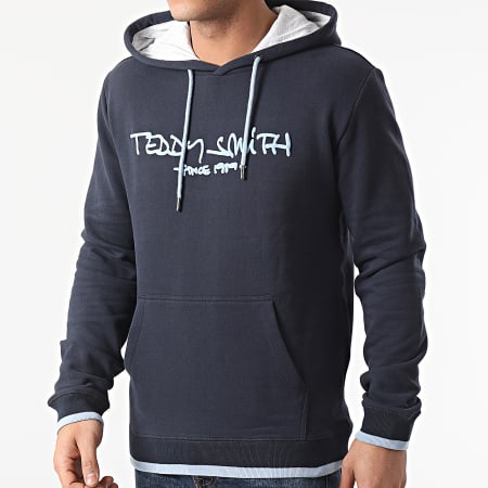 Sweat Capuche Siclass 10813636D Bleu Marine
