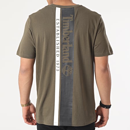 Timberland - Tee Shirt Established Back A2DVP Vert Kaki
