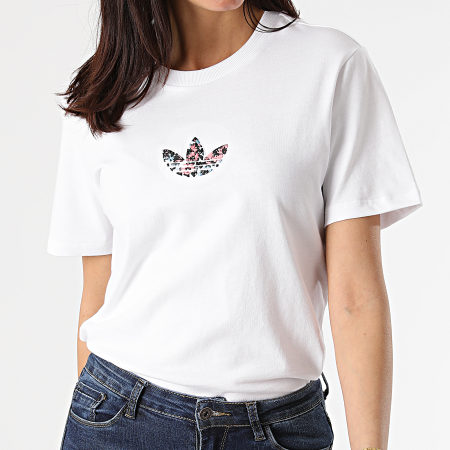 Adidas Originals - Tee Shirt Femme GN3042 Blanc