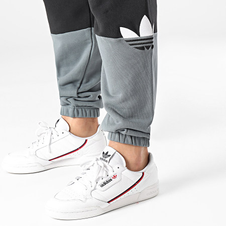 adidas - Pantalon Jogging Slice Trefoil GN3445 Noir